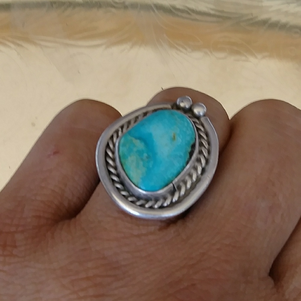 🚫Sold🚫🚫Gorgeous Vintage Turquoise Ring 🚫🚫SOLD🚫🚫